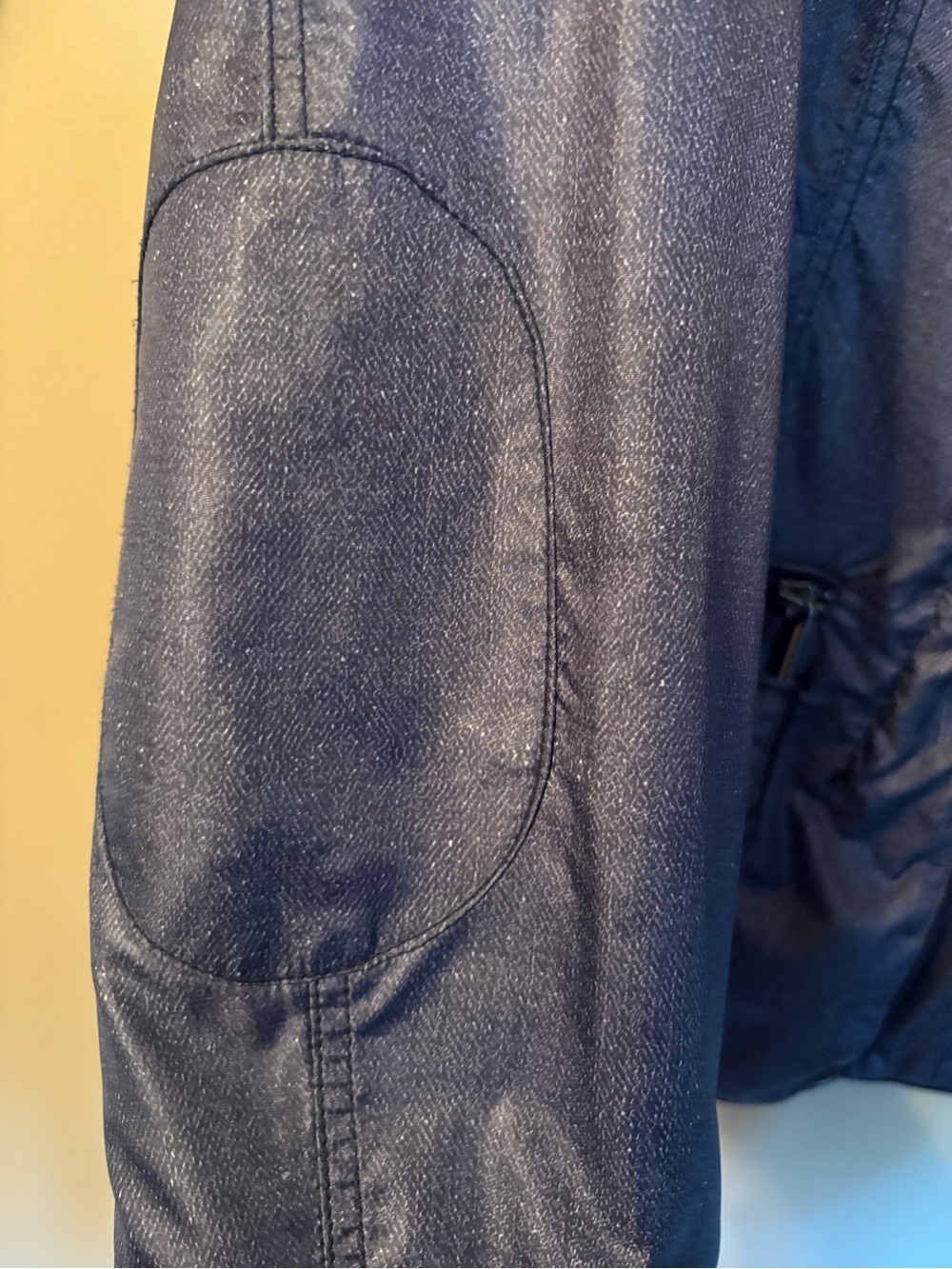 Tristan Navy Shimmer Utility Jacket - Picture 7 of 11